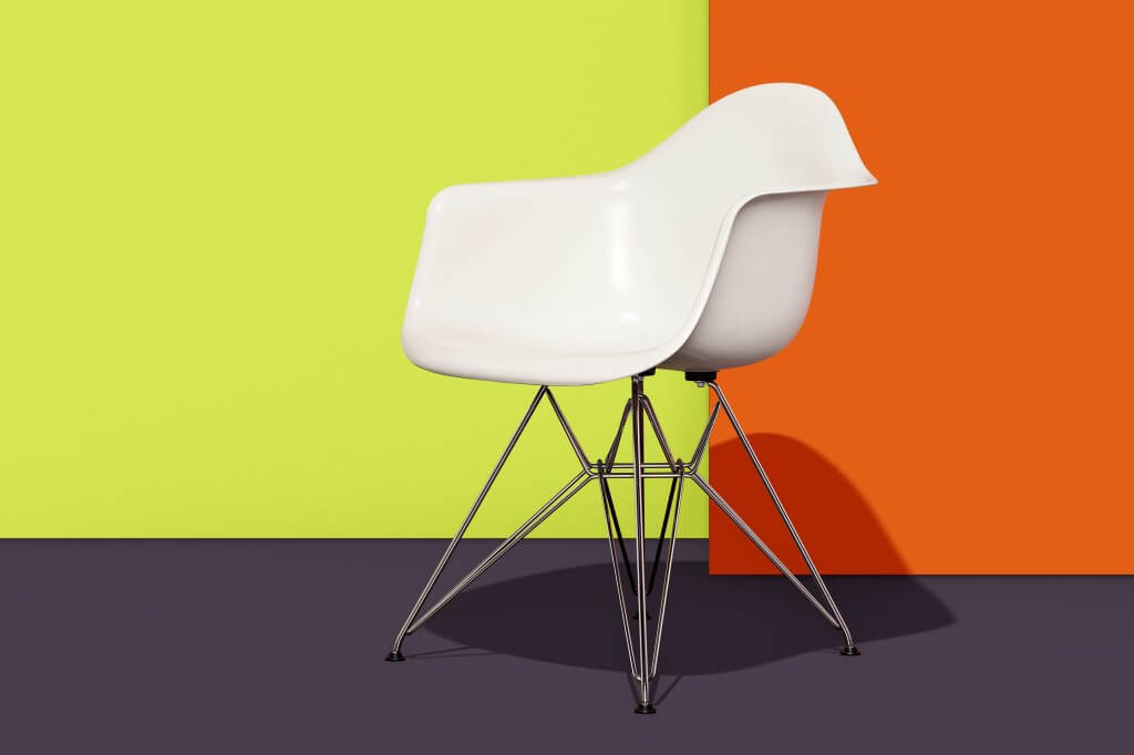 Eames Fiberglass Armchair – Designed by Ray + Charles Eames, 1950
